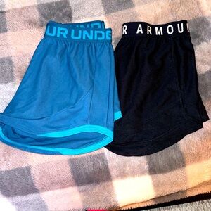 Woman’s under armour workout shorts